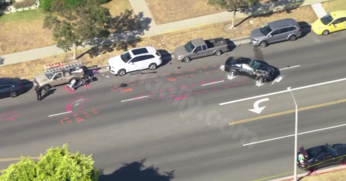 Fatal Collision Involving Pedestrian on Scooter in Montebello