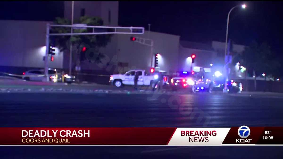 Investigation underway into deadly accident at Coors and Quail.