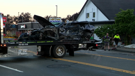 Kent daycare struck by car 
