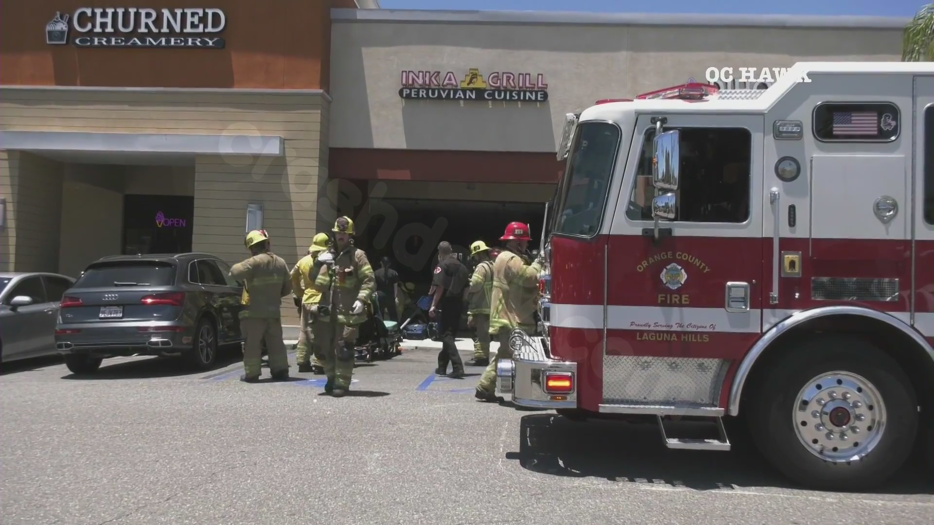 Vehicle collides with diner, injuring multiple people and causing extensive destruction