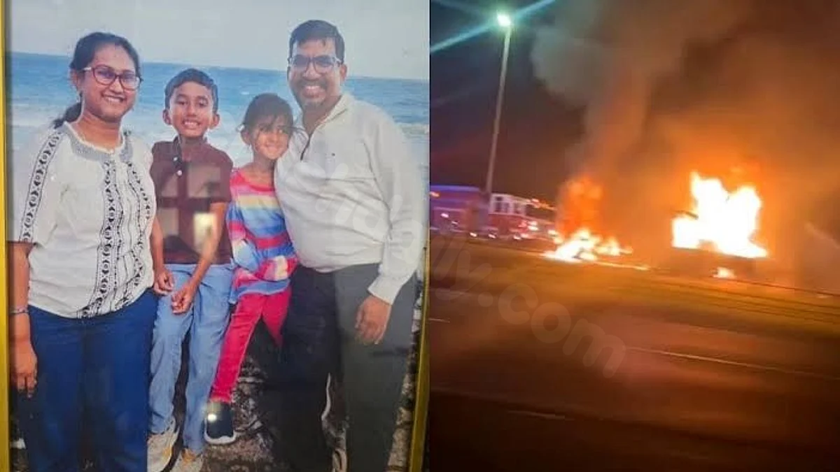 Fatal Car Crash in US Claims Lives of Hyderabad Family of Four
