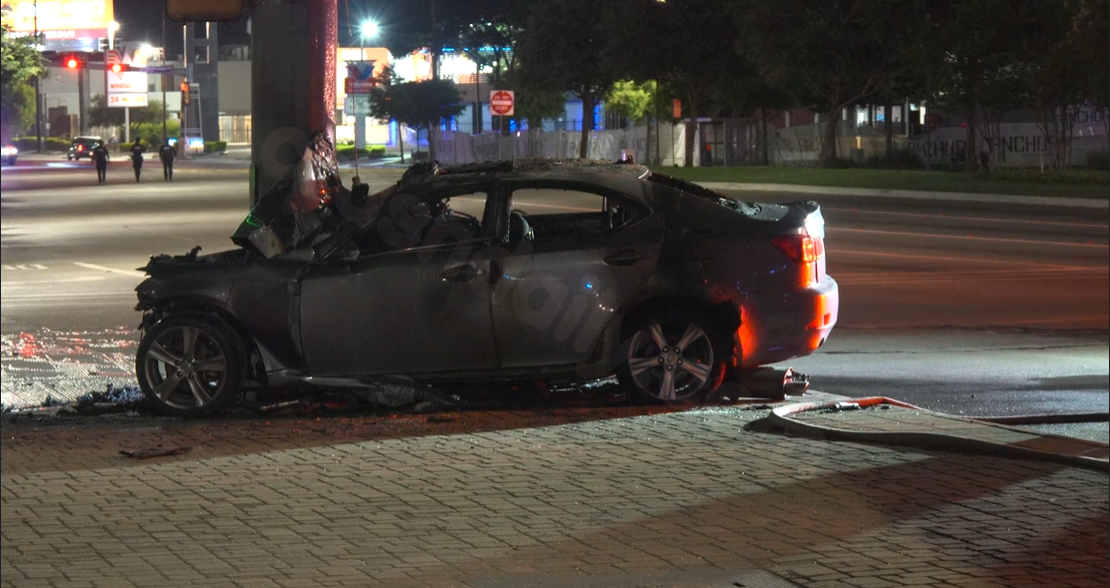 Fatal crash on Katy Fwy. at Gessner Rd.