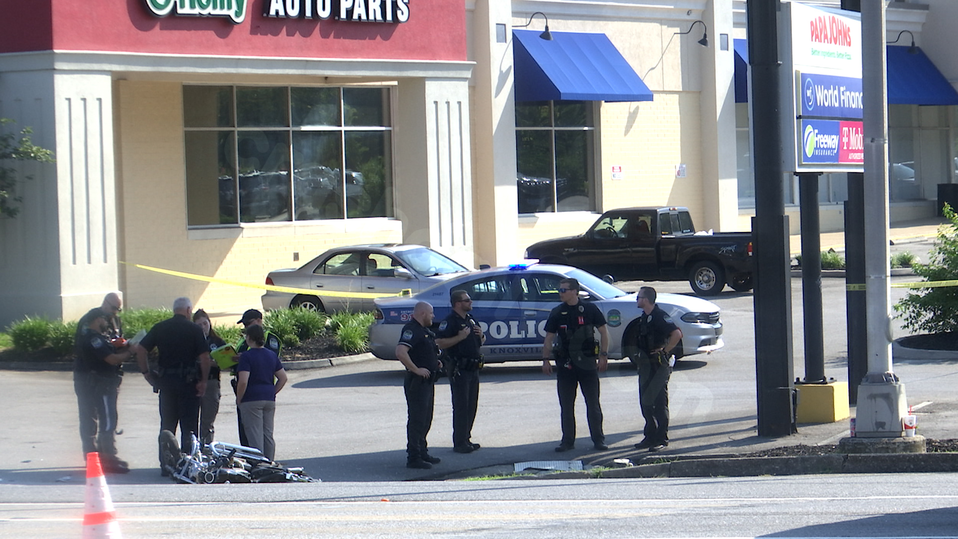 Fatal crash on North Broadway involving motorcycle, police investigating