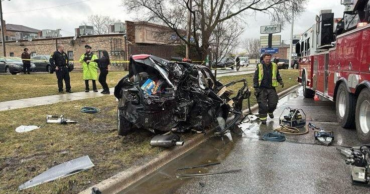 Woman files lawsuit against Bedford Park after man steals police car, USPS truck, and crashes into family vehicle, causing injuries to sons