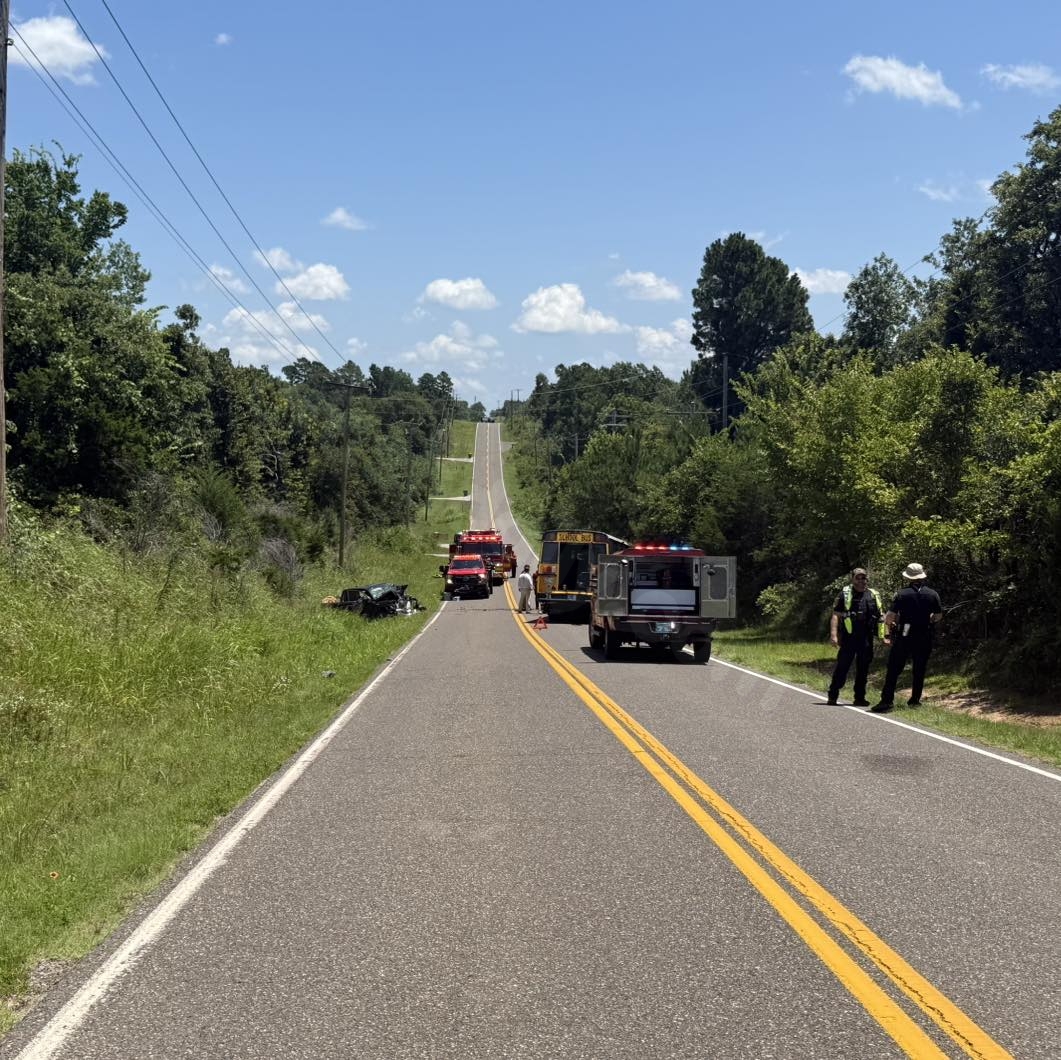 Fatal crash involving school bus in Norman.