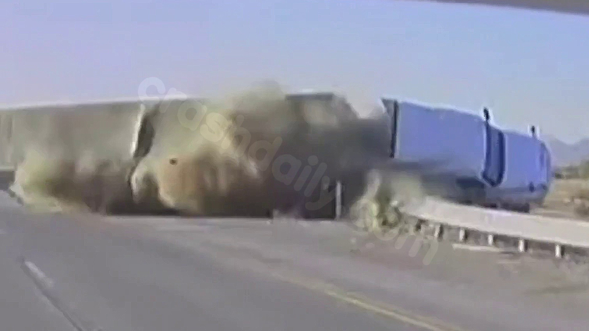 Fatal Collision as Semitruck Crosses Into Opposite Lane in California