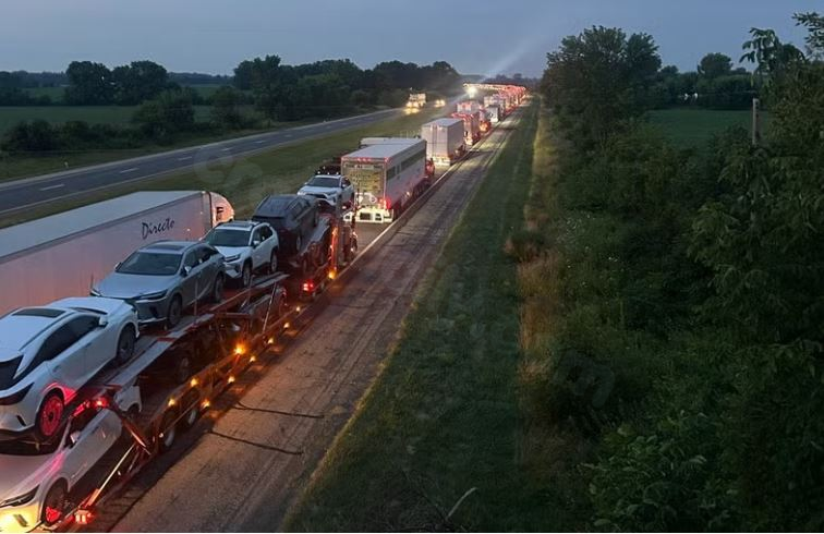 Tragic Accident Halts Traffic on I-69 in Delaware County