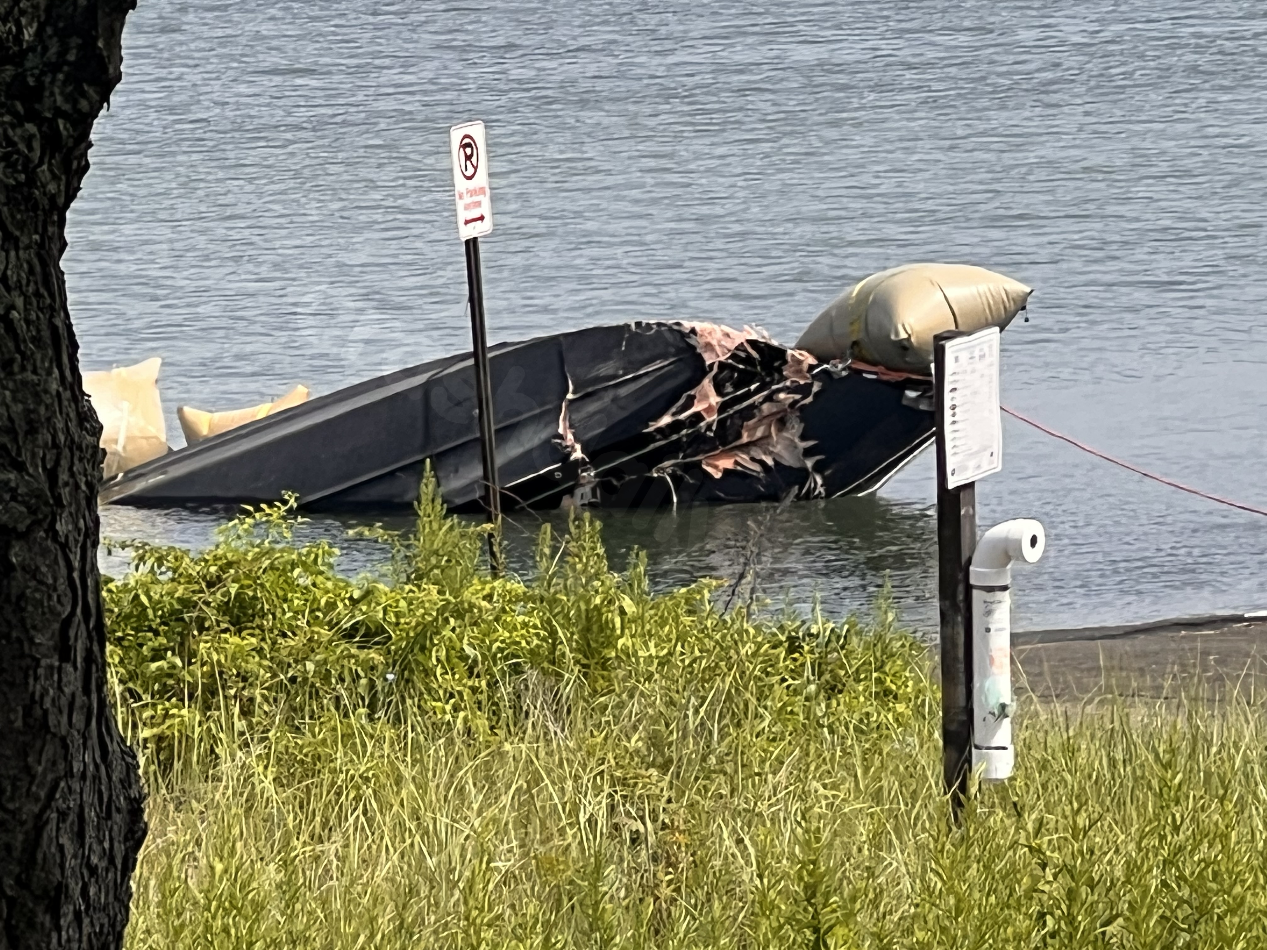 Boat from fatal crash in New Haven Harbor retrieved