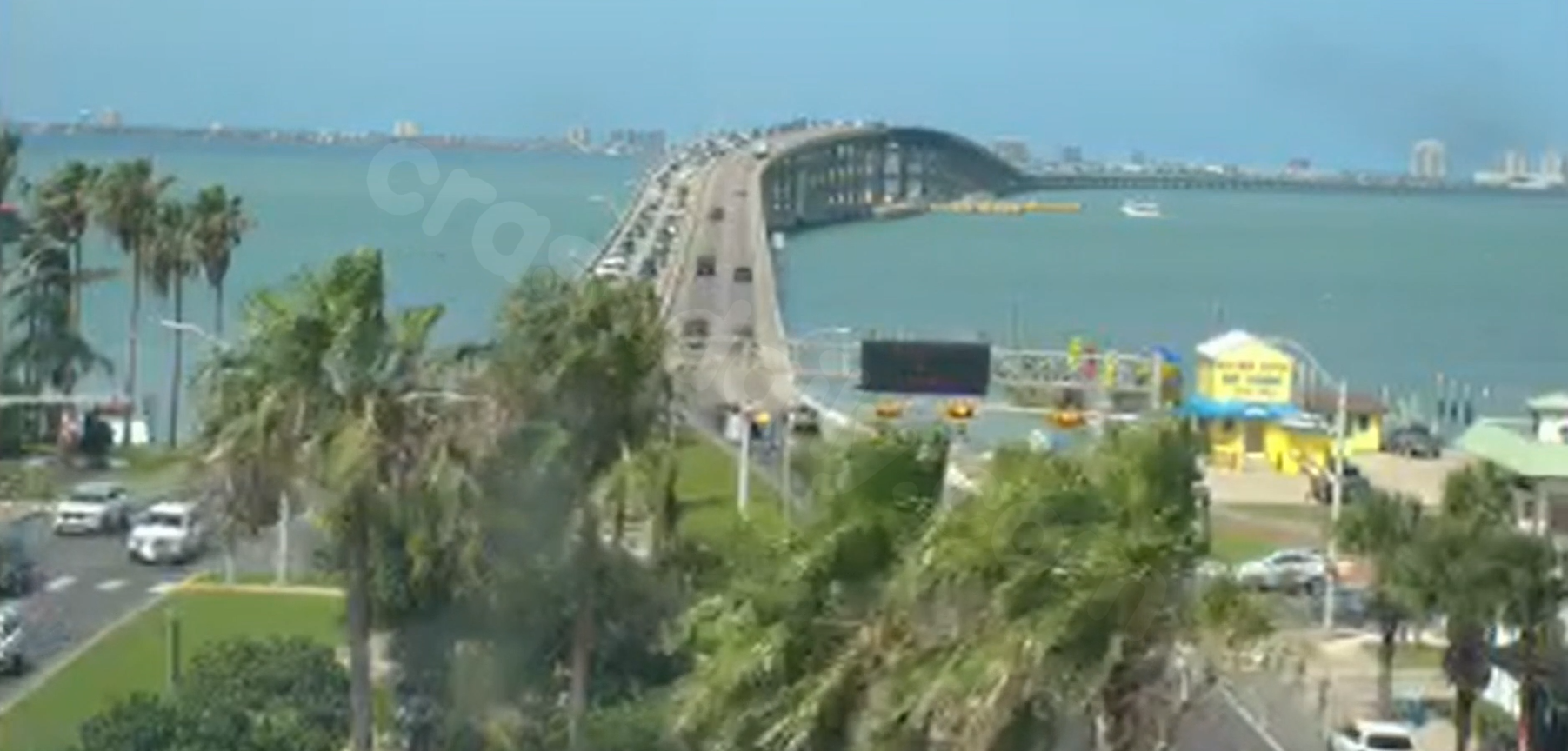 Queen Isabella Causeway reopens after 4-car crash