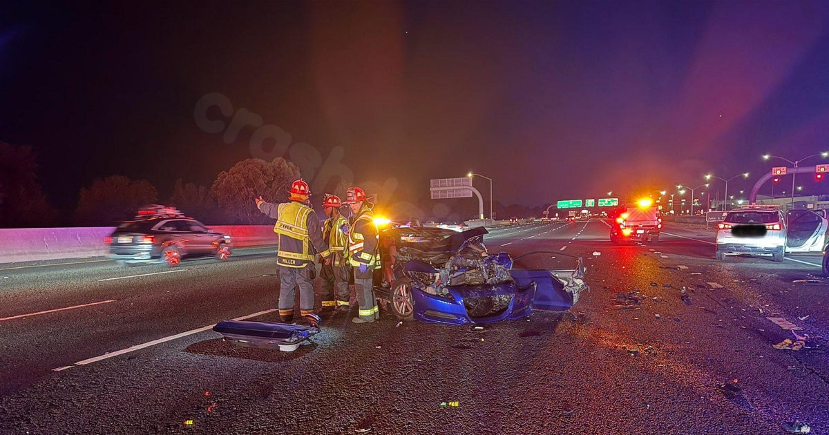 7 people injured in multi-car accident on Highway 80 in Fairfield