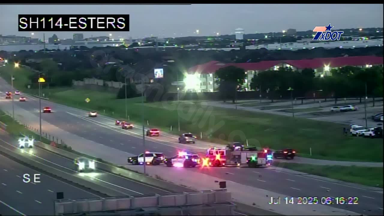 Fatal accident causes closure of SH 114 in Irving on Monday morning