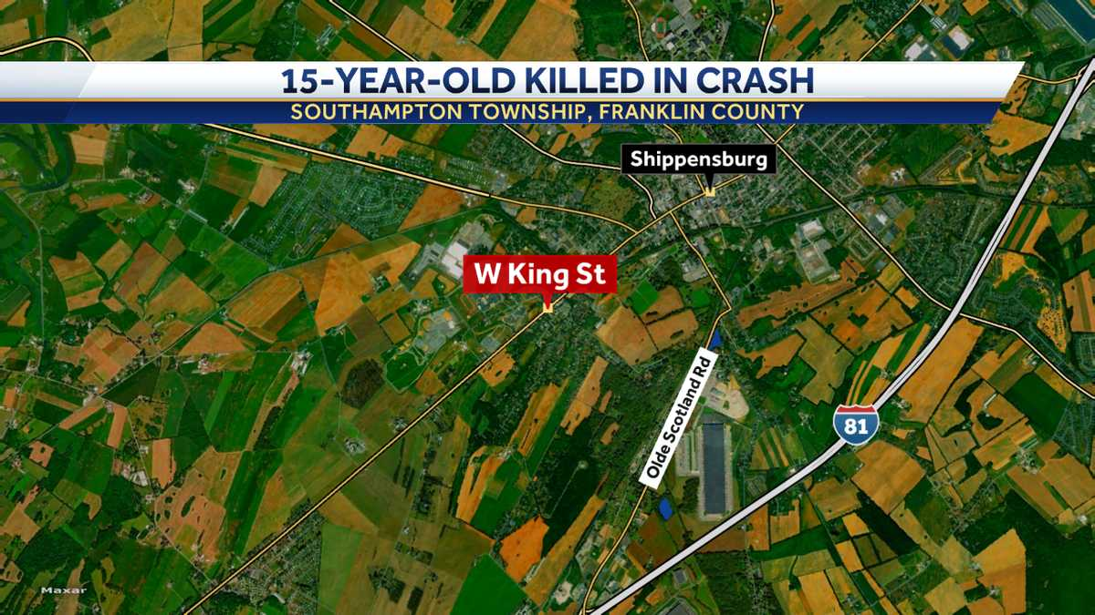 Teen killed in solo car crash in Southampton Township