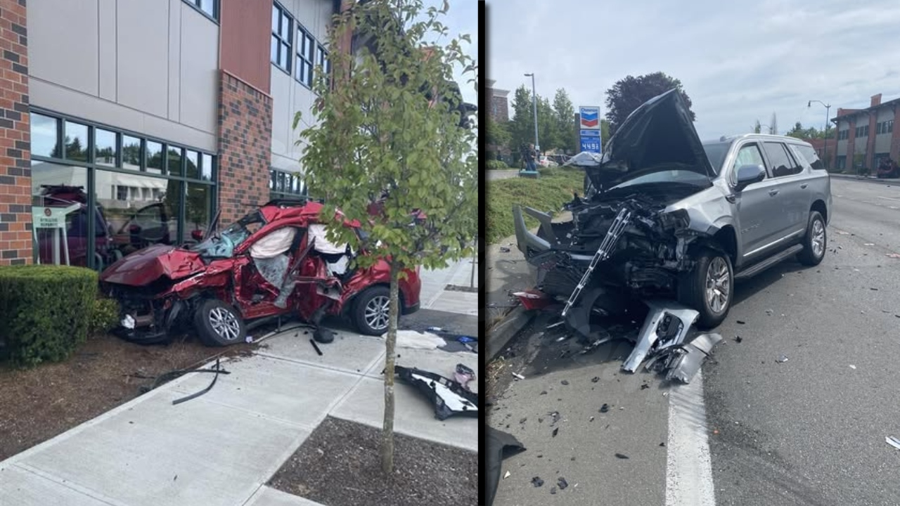 Emergency airlift of victim from Tumwater, WA crash; 18-year-old charged with vehicular assault