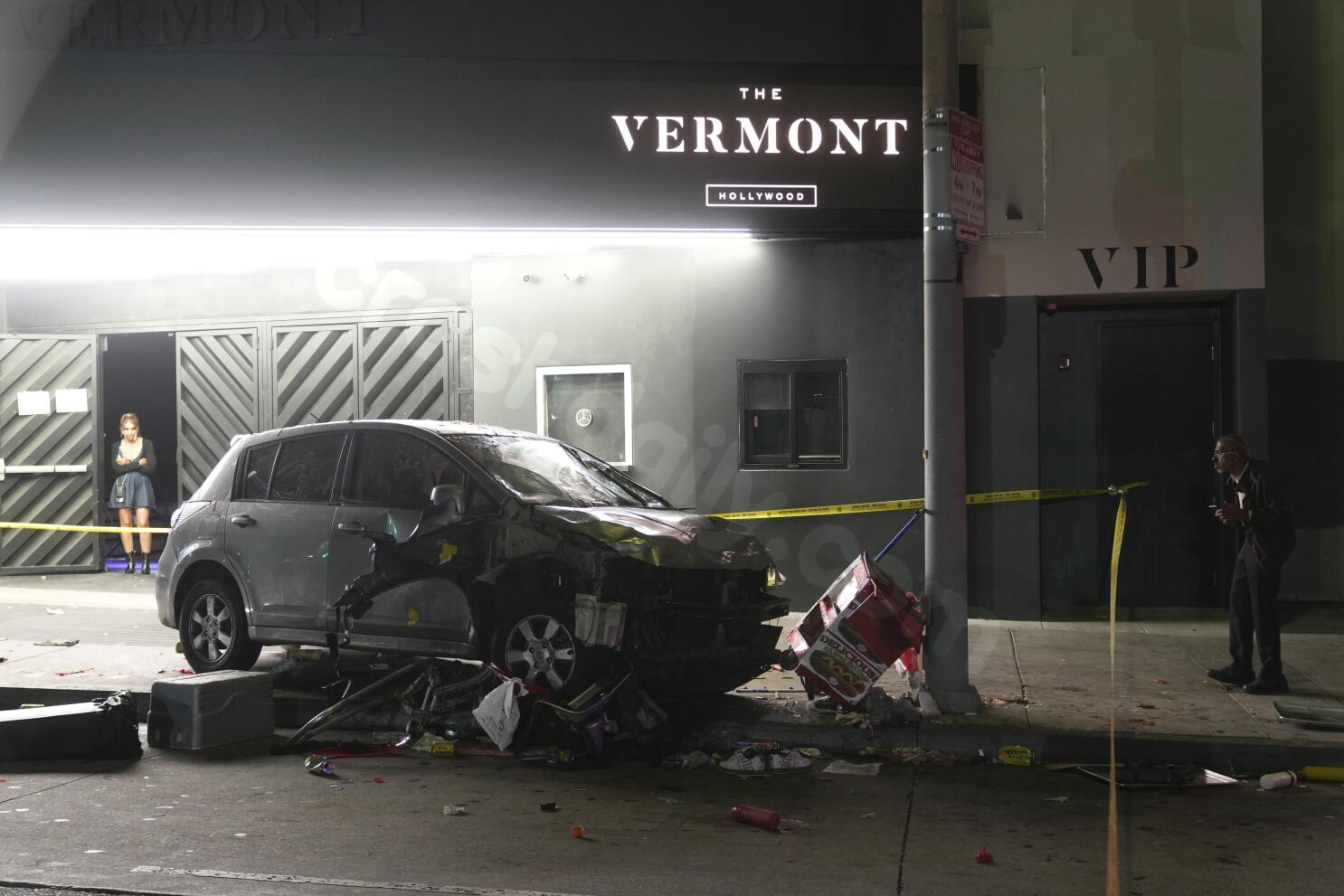Hollywood nightclub hit by driver, leaving 7 critically injured and over 20 wounded