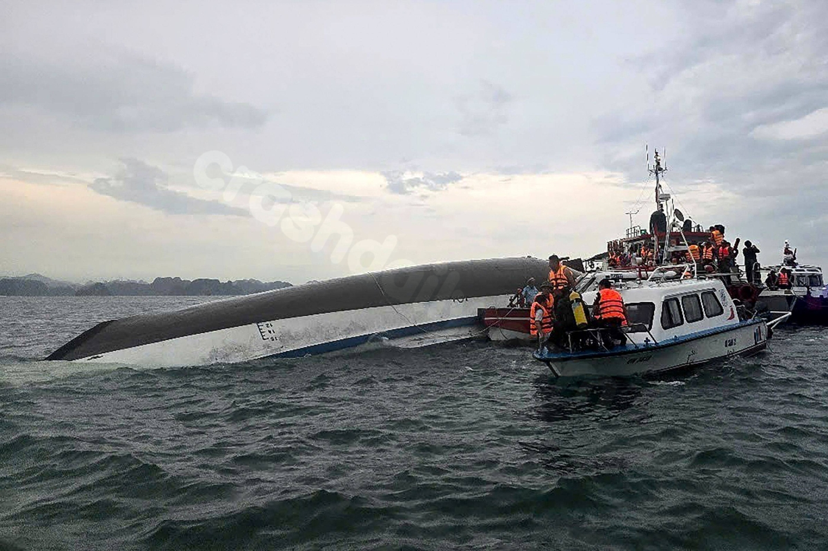 Vietnam tourist boat accident claims at least 38 lives.