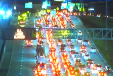Motorcyclist hurt in I-264 wreck while fleeing trooper