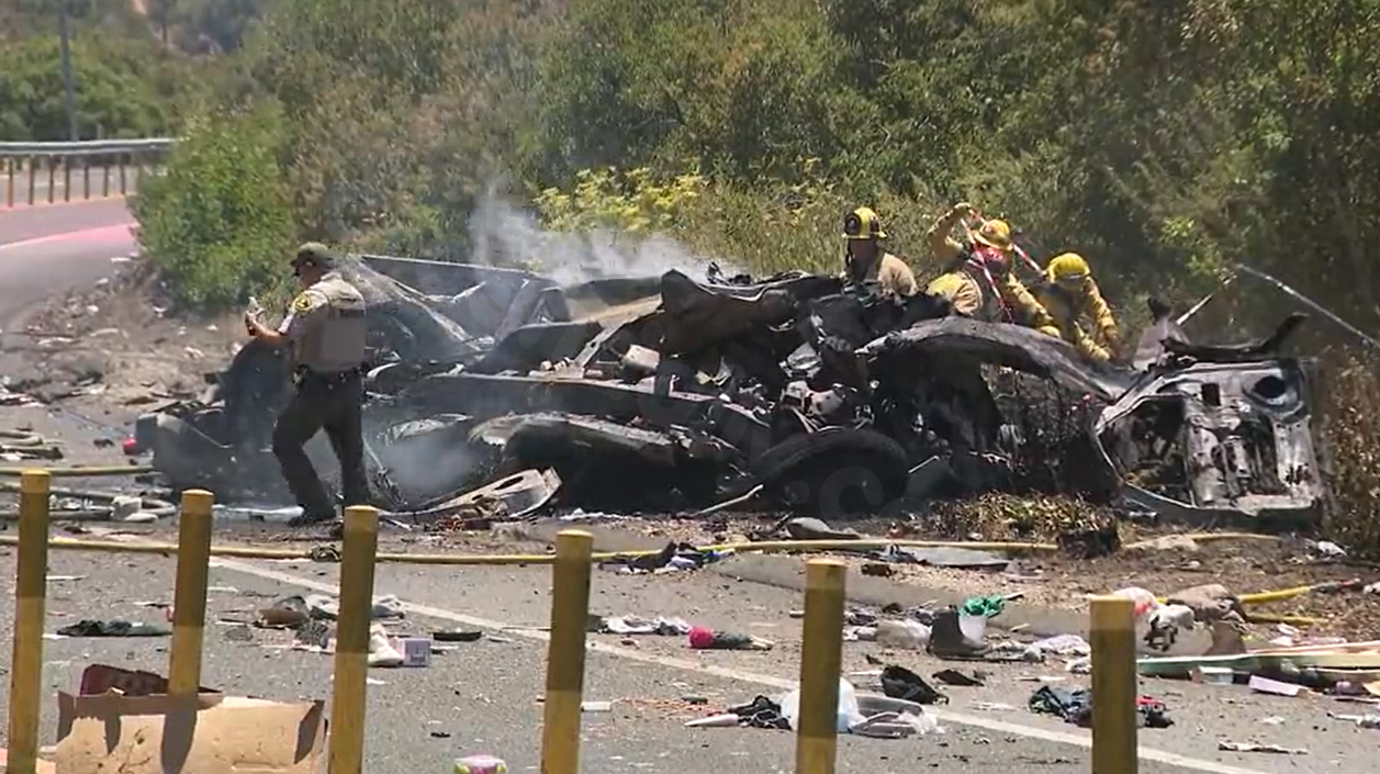 Officials provide new details on fatal Poway collision that claimed five lives