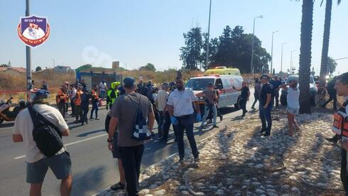 Search ongoing for suspect following occurrence near Netanya; 8 individuals hurt in possible car ramming incident