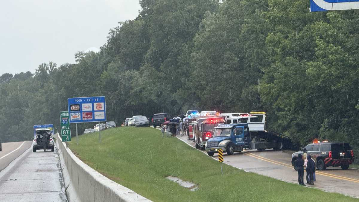 Crash on I-55 Frontage Road Requires Response from Multiple Agencies