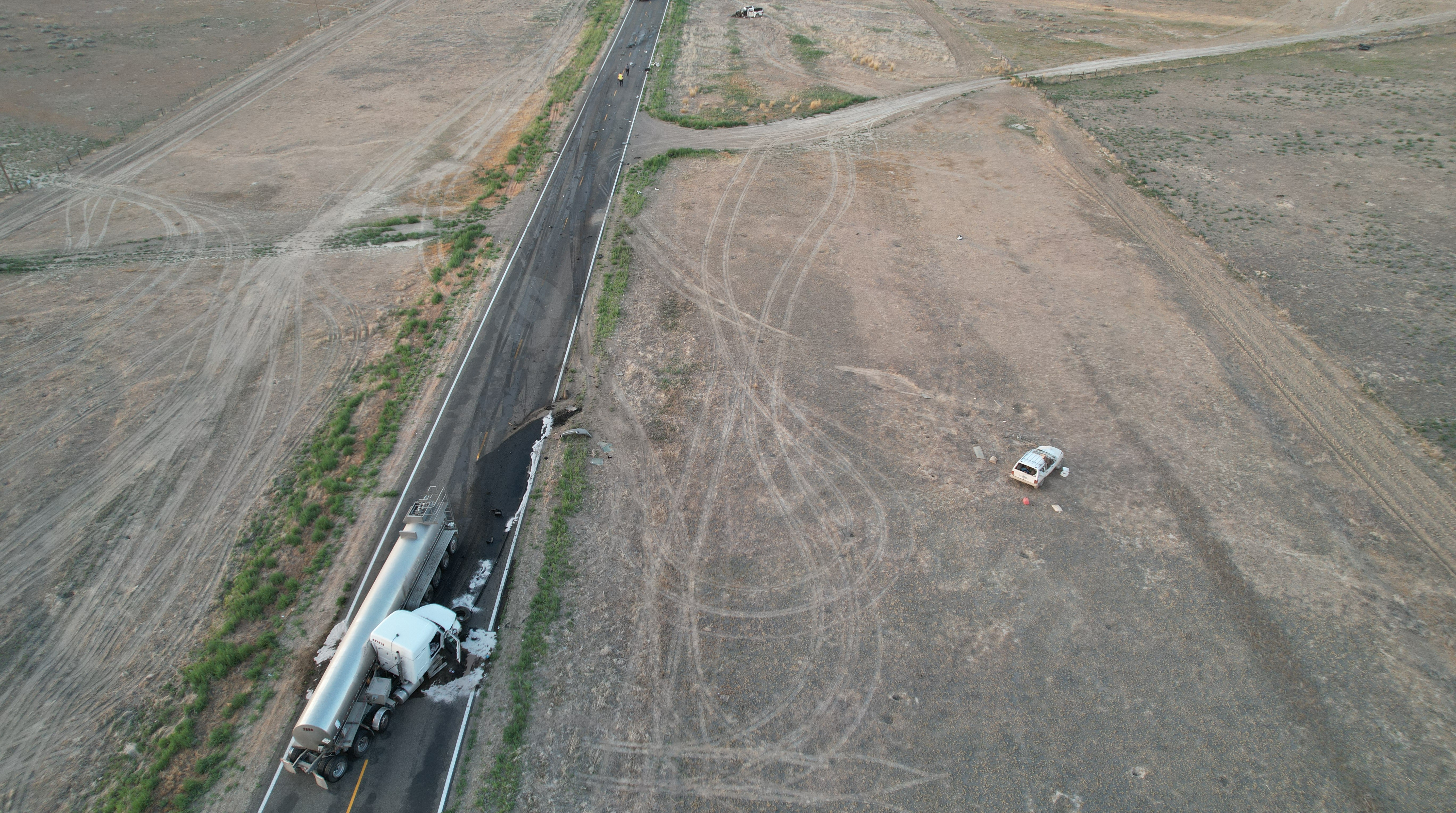 Death of Las Vegas resident in multiple vehicle collision in northern Nevada