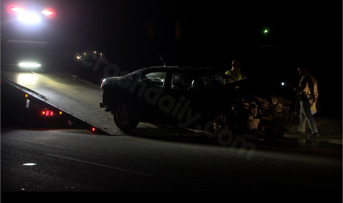 Fatal drowning in Malaga canal after car accident