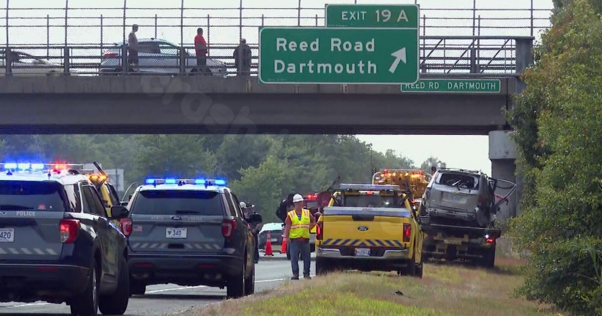Fatal crash on I-195 in Massachusetts claims lives of 2 teens
