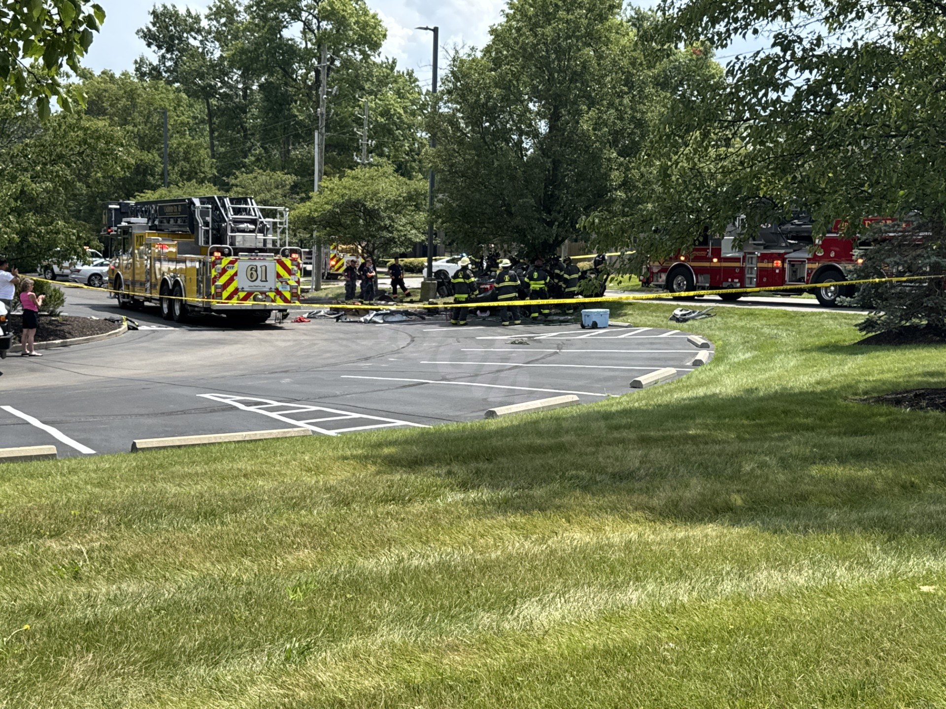 Fatal crash: one person killed when vehicle collides with tree