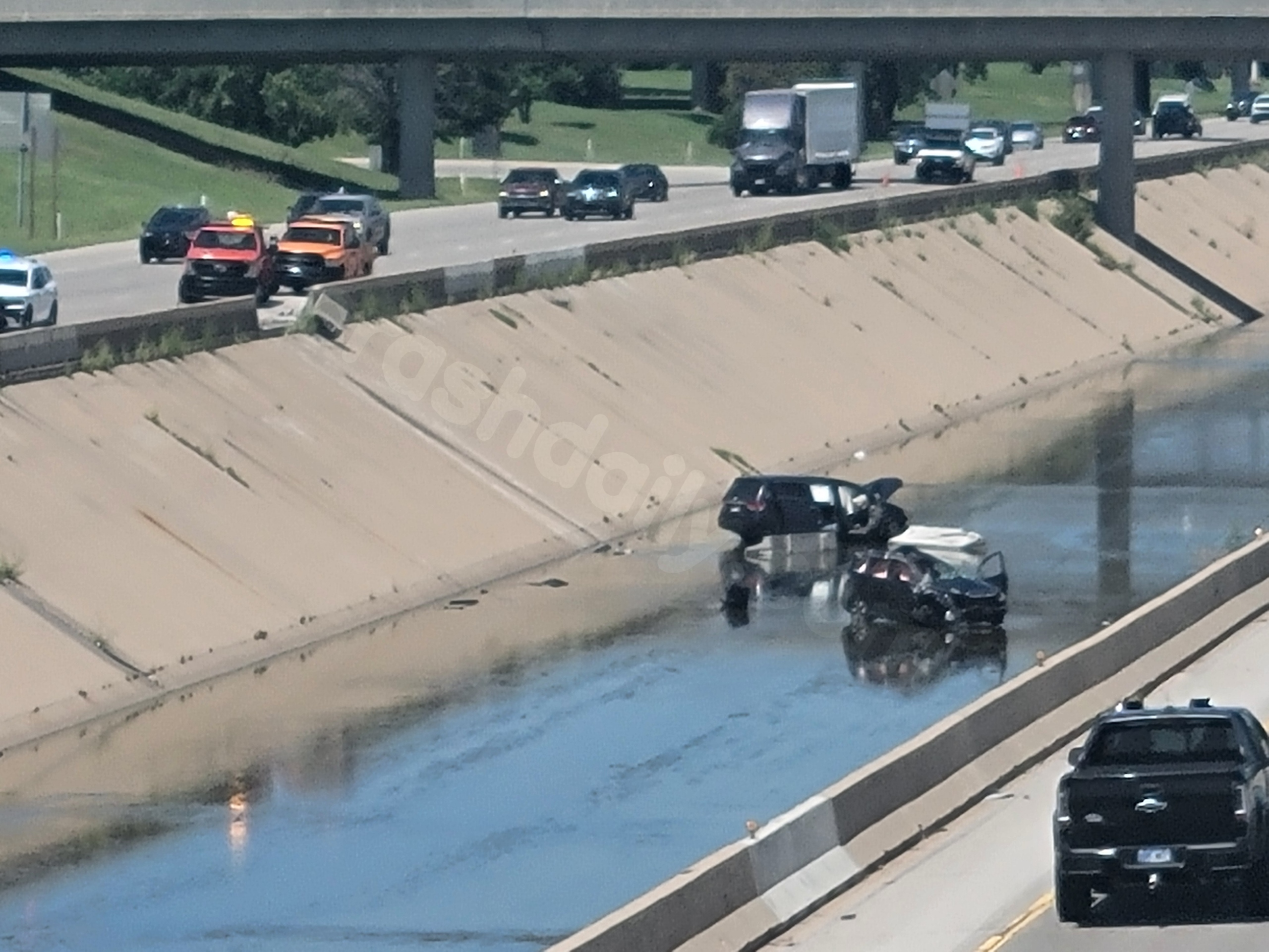Accident on I-135 south of Kellogg results in injuries