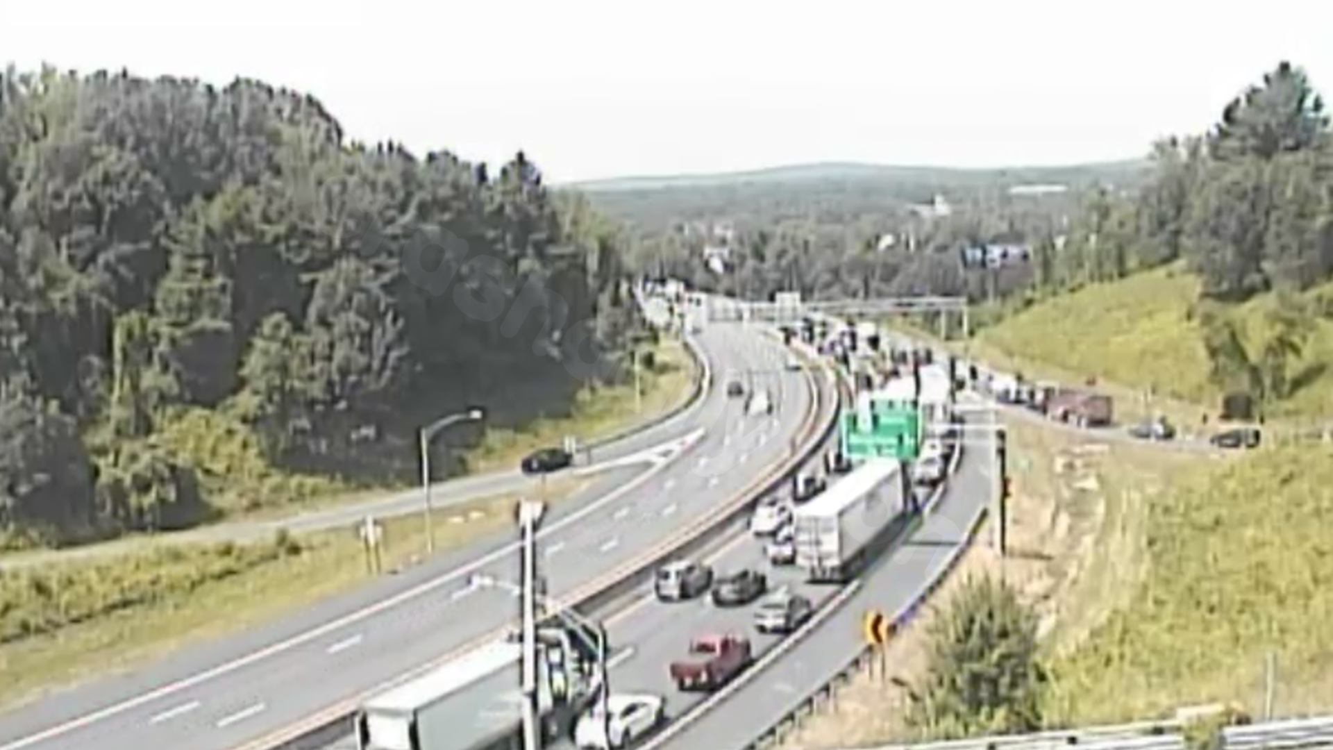 Driver hospitalized after serious collision on I-91 in West Springfield
