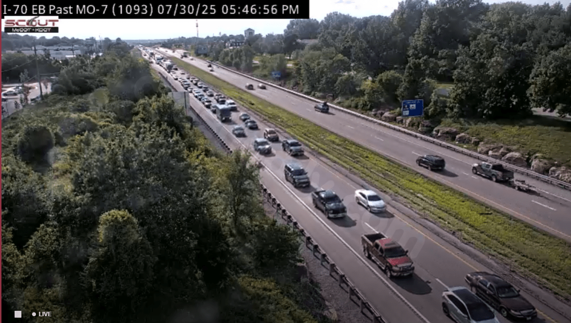 Deadly Crash on I-70 at Oak Grove Forces Road Closure: MSHP