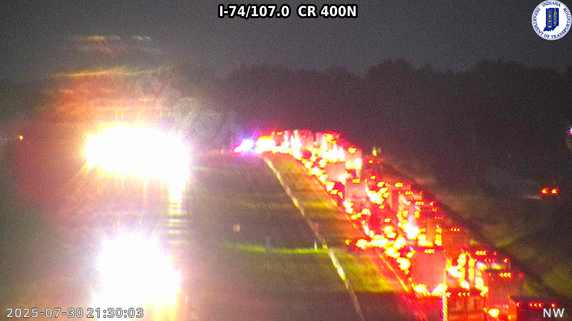 Fatal accident being investigated on Interstate 74 in Shelby County