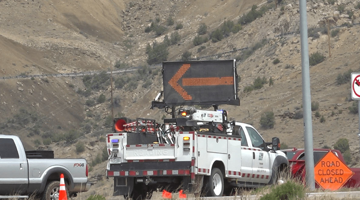 I-70 shut down in Garfield County after car crash