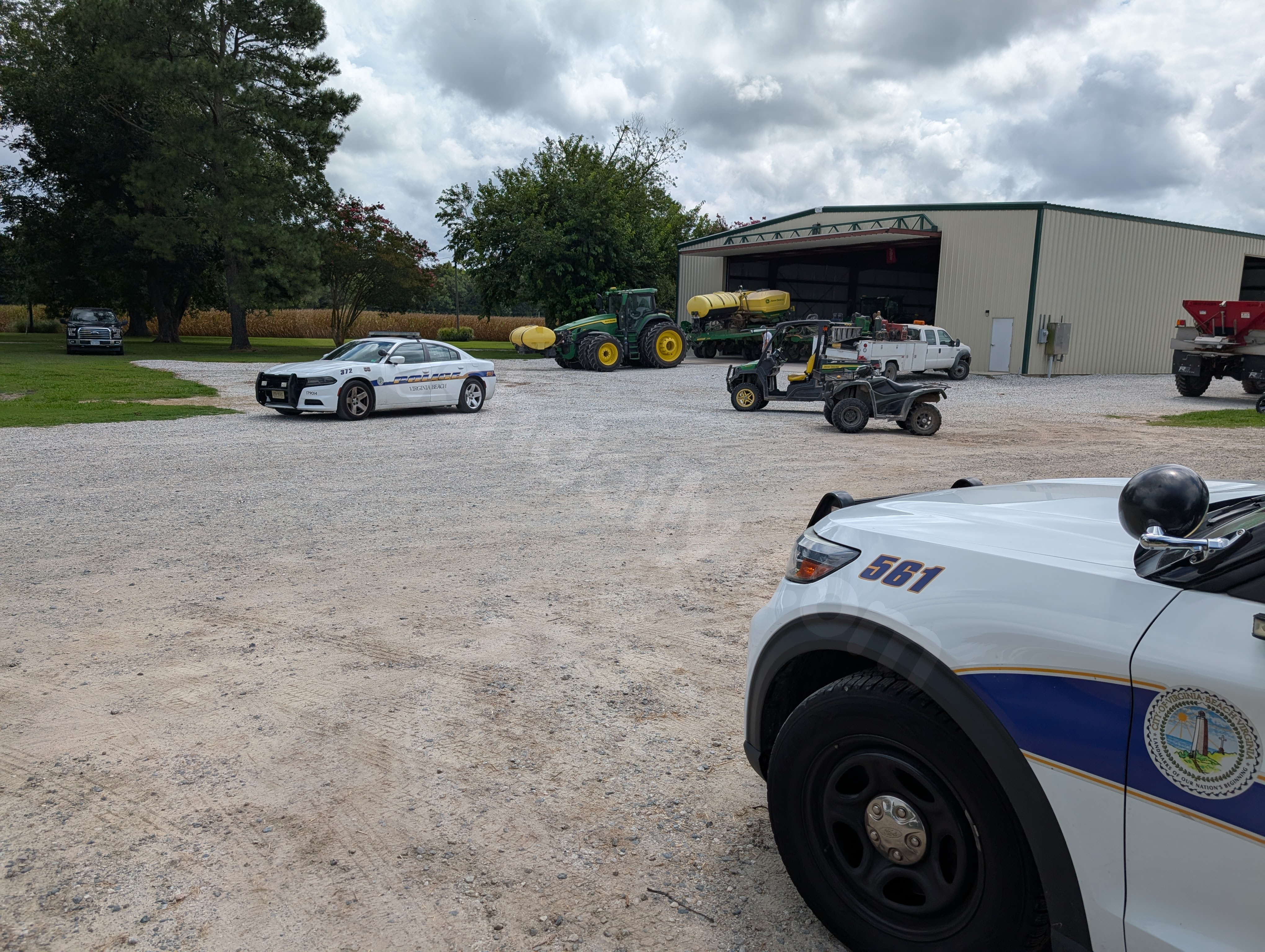 Virginia Beach farming incident requires advanced life support