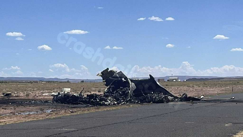Fatal crash of medical transport plane on Navajo Nation in Arizona