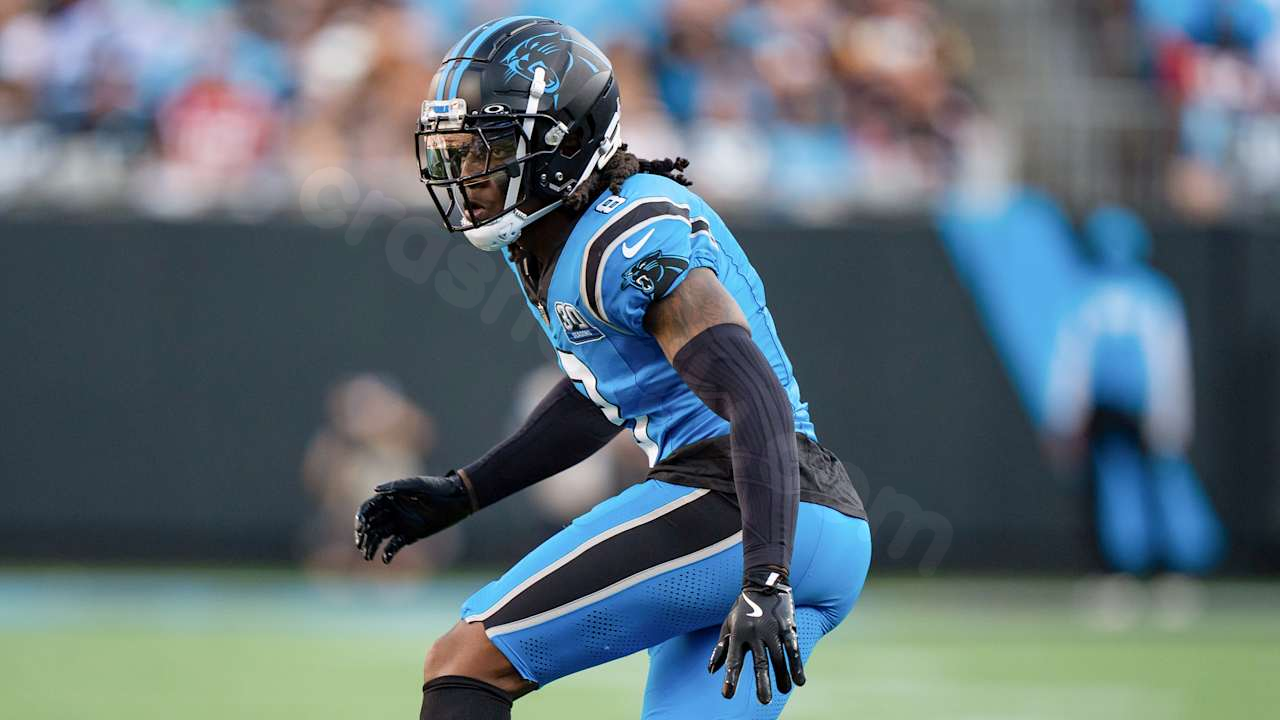 Jaycee Horn of Panthers in car crash, misses practice with Browns