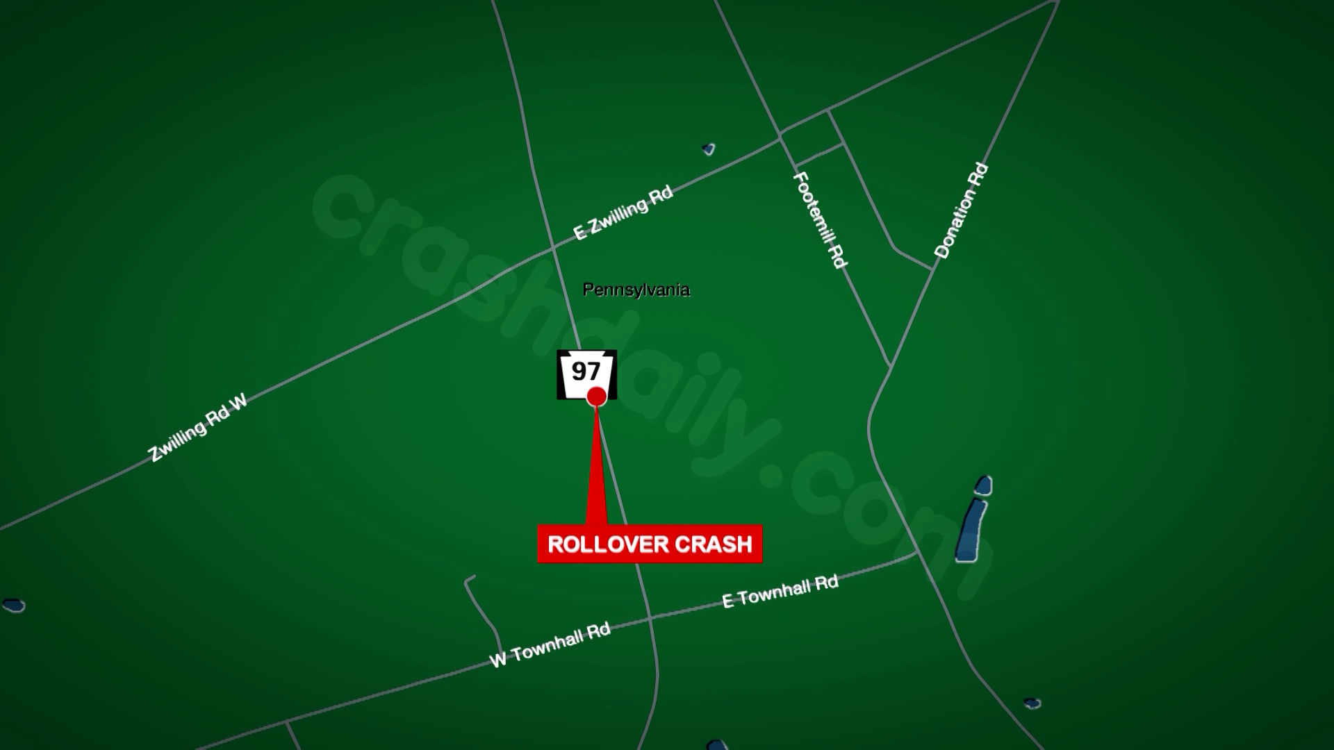 Car rollover causes trapping on Perry Highway