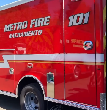 Road closure after fatal accident, individual trapped in car