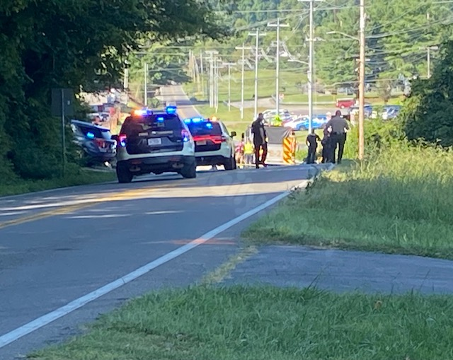 Cherokee Road section shut down after accident