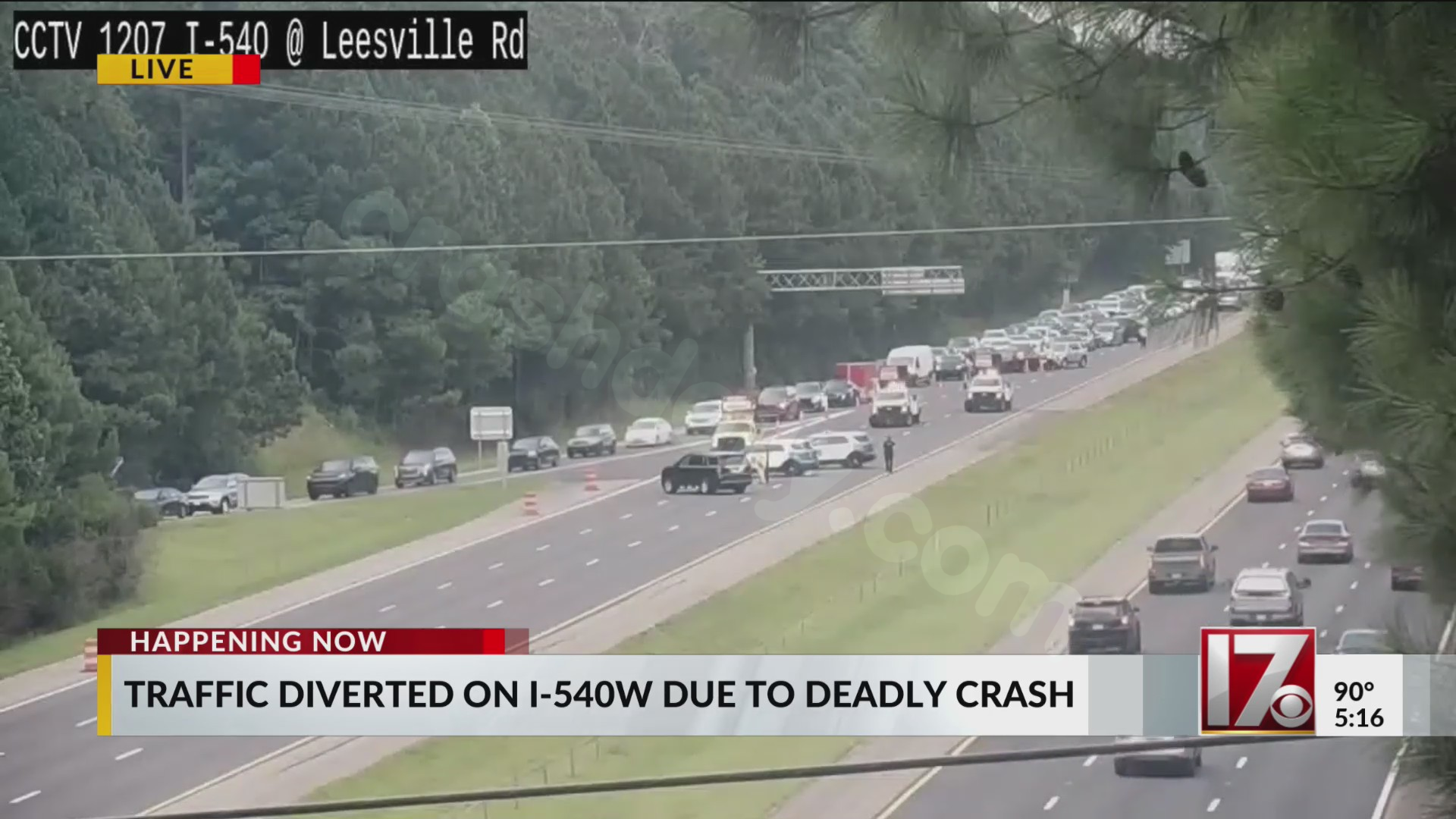 Filing of charges a week after deadly fiery crash on I-540 in Raleigh, according to police.