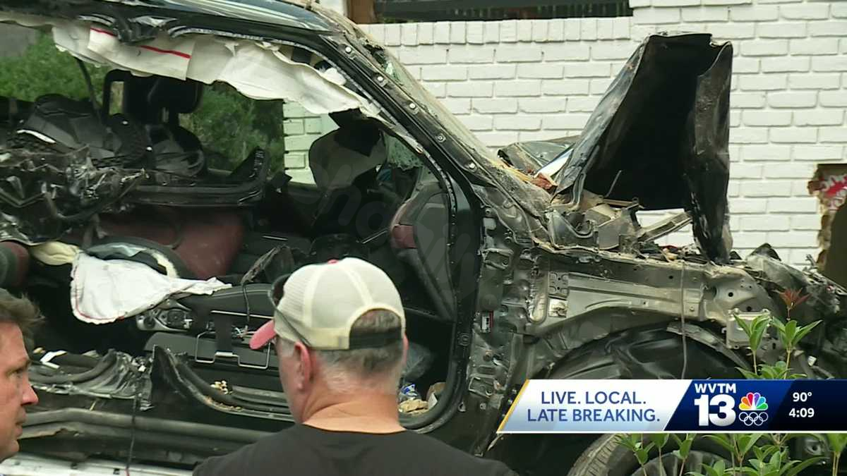 Woman saved from gas leak at Brook Highland home after SUV crashes