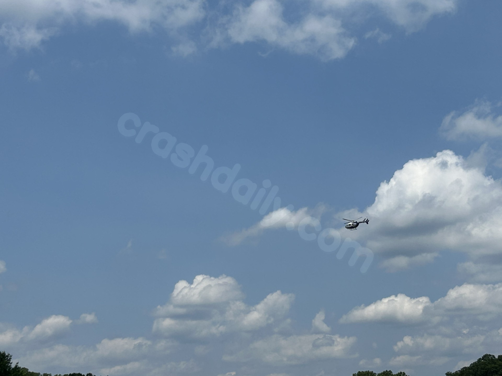 1 individual airlifted following car crash near North Marion High School
