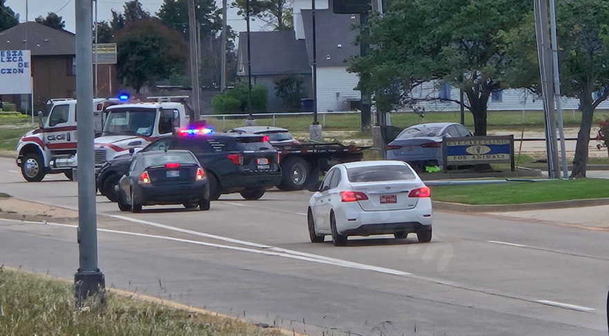 Single person hurt in 3-car collision in South OKC