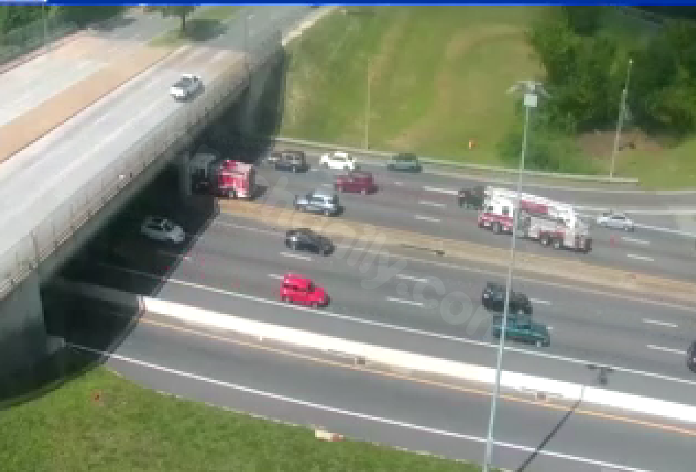 Impact of Richmond crash on I-95 traffic