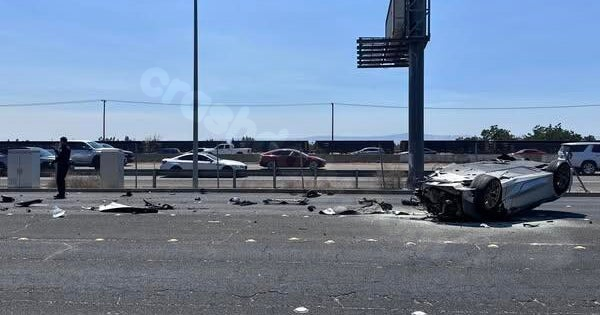 Street race in Modesto ends in crash, driver hospitalized and another arrested, CHP reports