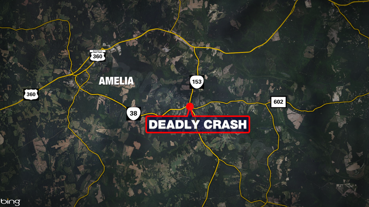 Lynchburg teenager faces reckless driving charge following fatal crash in Amelia