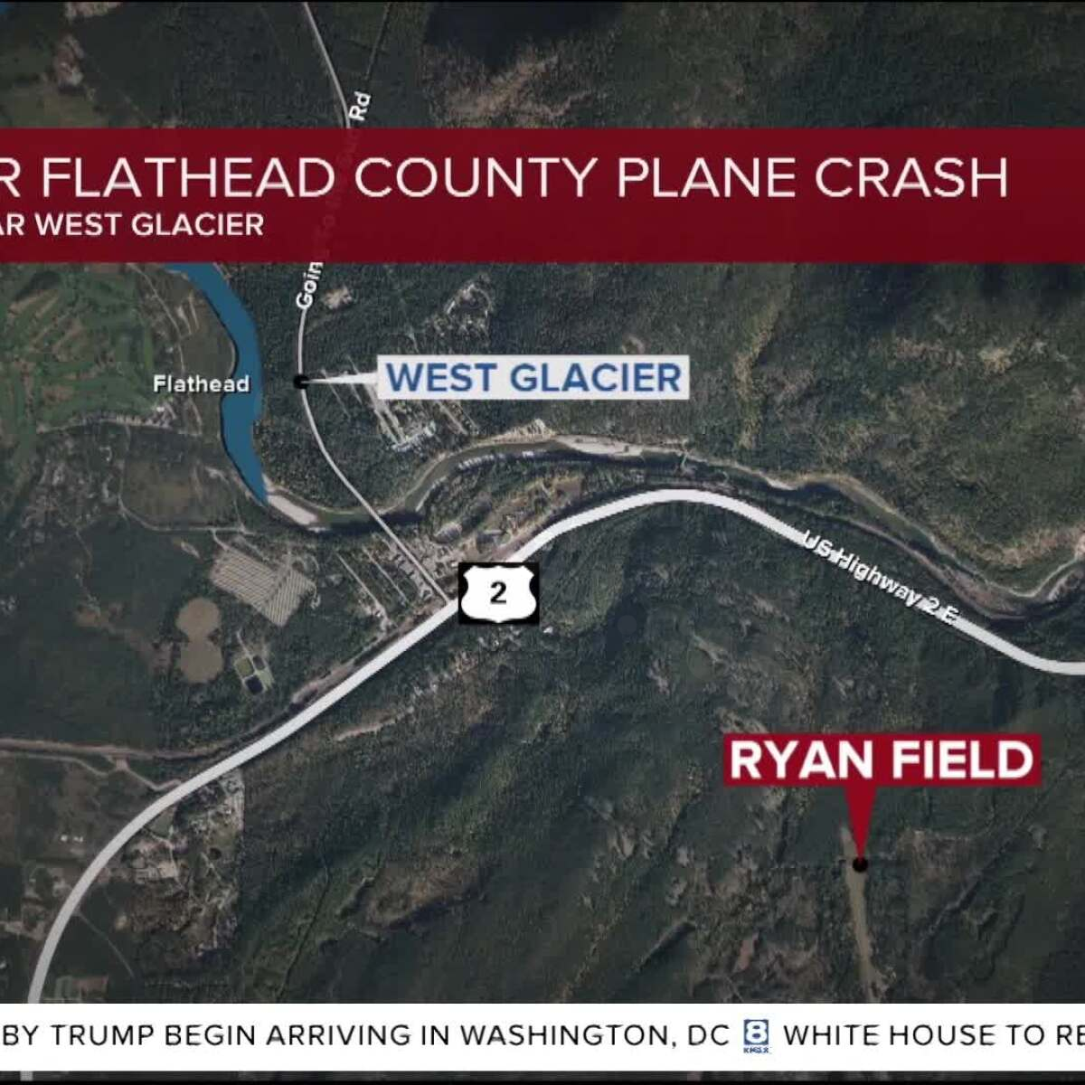 One person dies in small plane crash near West Glacier.