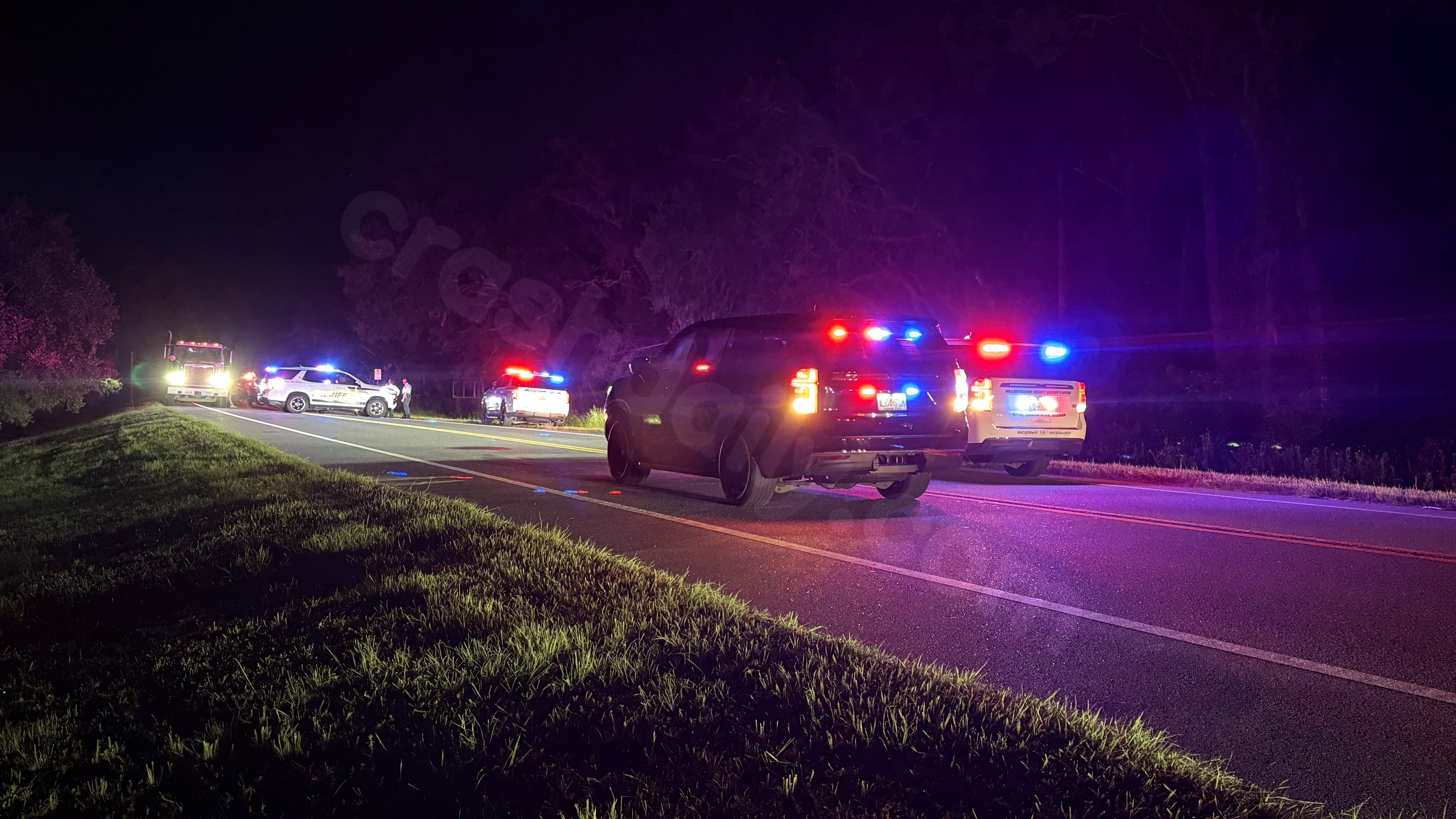 Valrico road shut down following deadly motorcycle accident