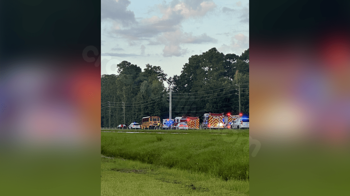School bus involved in accident on Highway 21/Augusta Road