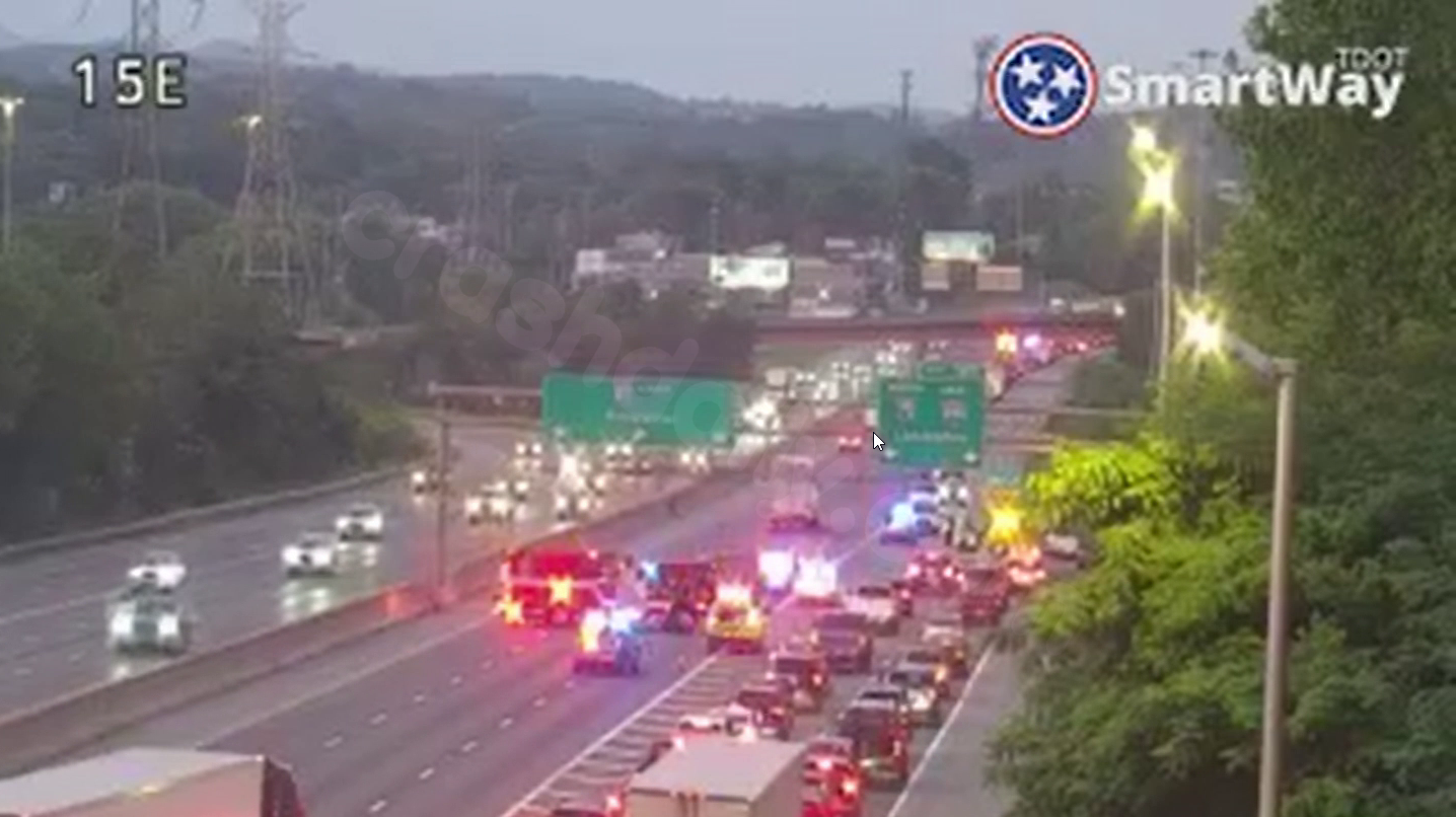 Fatal Motorcycle Crash Closes I-40 in Knoxville