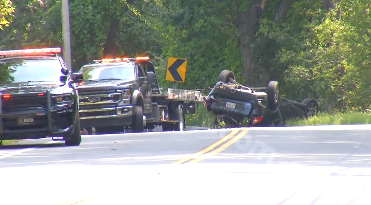71-year-old flown to hospital after car accident in Glenville